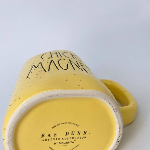 Rae Dunn Easter Yellow Speckled Chick Magnet Coffee Mug - Picture 4 of 4